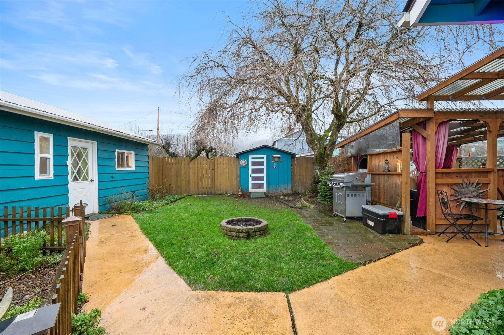 0 Jennings Street Sedro-Woolley, WA 98284 - Photo 18 of 40 a view of a back yard of the house