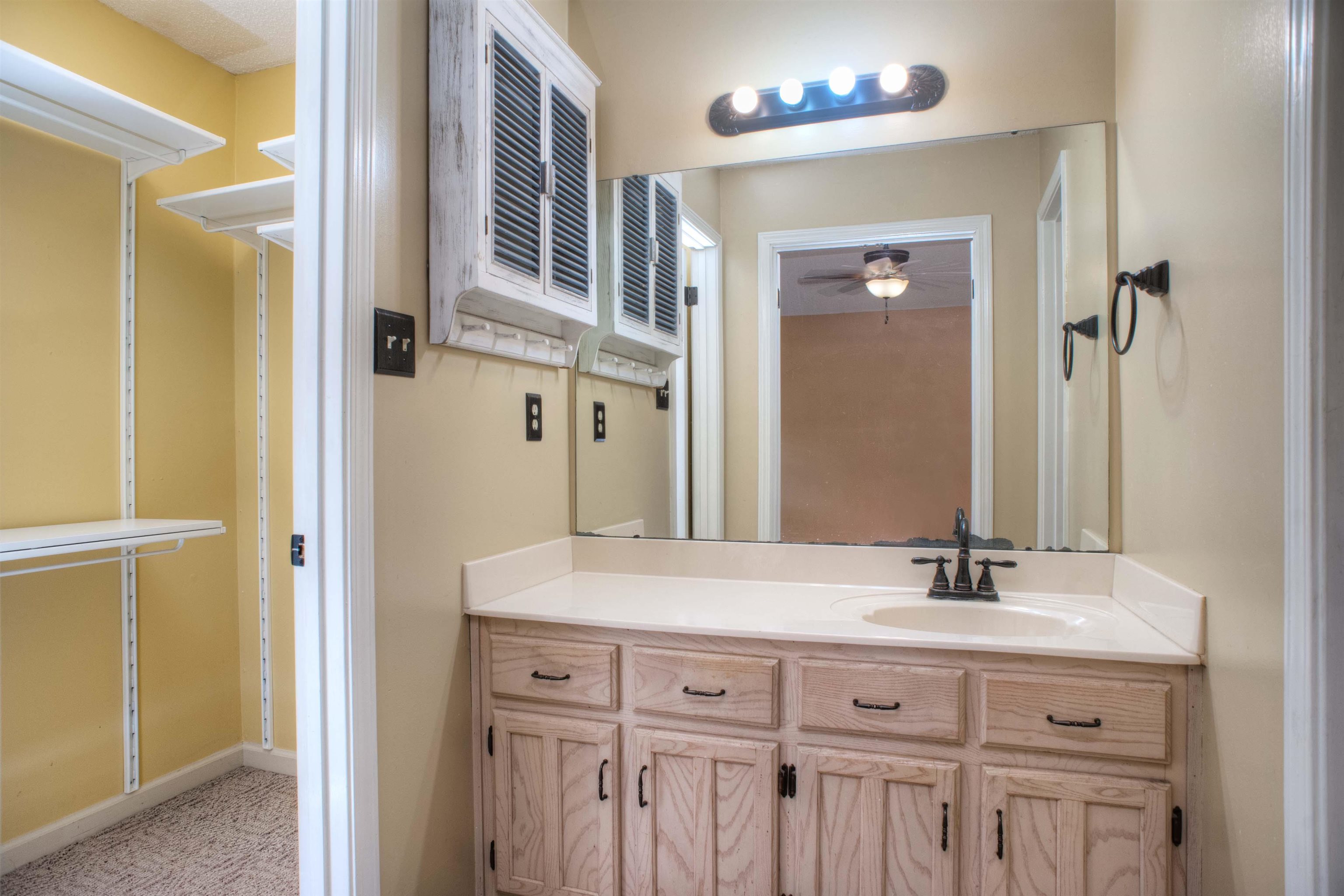 6652 Elmore Ridge Lane Memphis, TN 38134 - Photo 10 of 19 Primary Bath features Tub/Shower Combo, Vanity, and Walk-in Closet