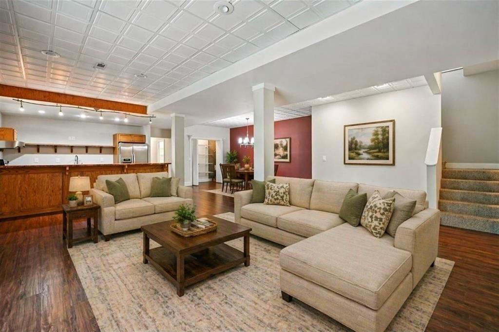 87 Dillons Lane Morganton, GA 30560 - Photo 26 of 44 a living room with furniture and wooden floor