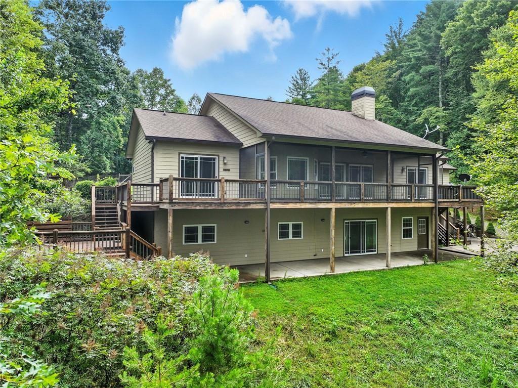 87 Dillons Lane Morganton, GA 30560 - Photo 37 of 44 front view of a house with a yard