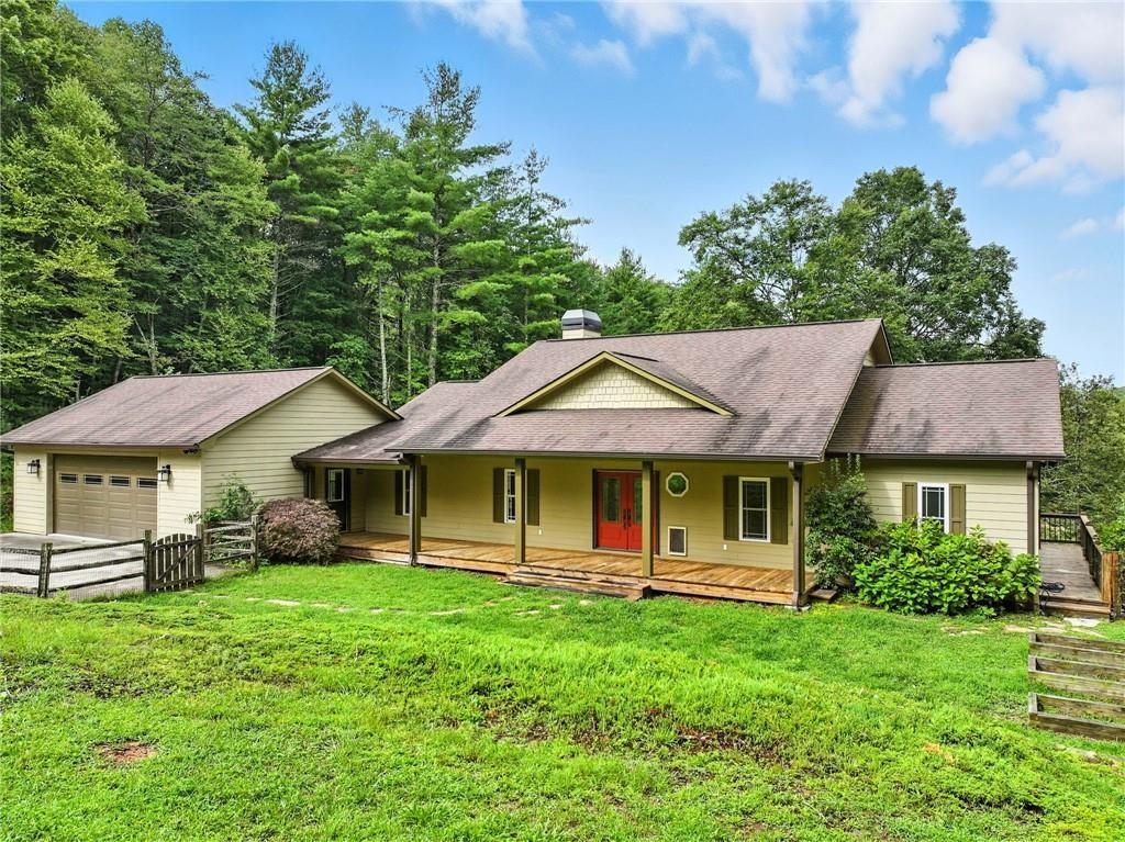 87 Dillons Lane Morganton, GA 30560 - Photo 42 of 42 a front view of a house with garden