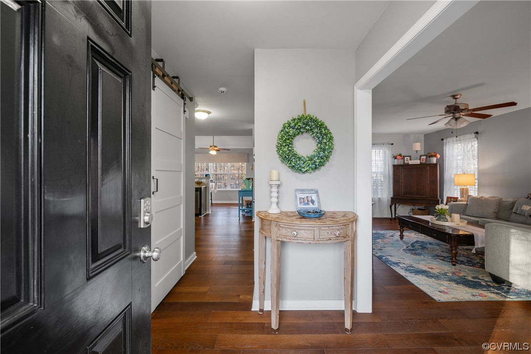 1700 Hybla Road North Chesterfield, VA 23236 - Photo 3 of 37 a kitchen with a refrigerator and a stove top oven