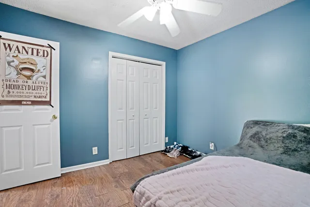 a view of a wooden door and outdoor space