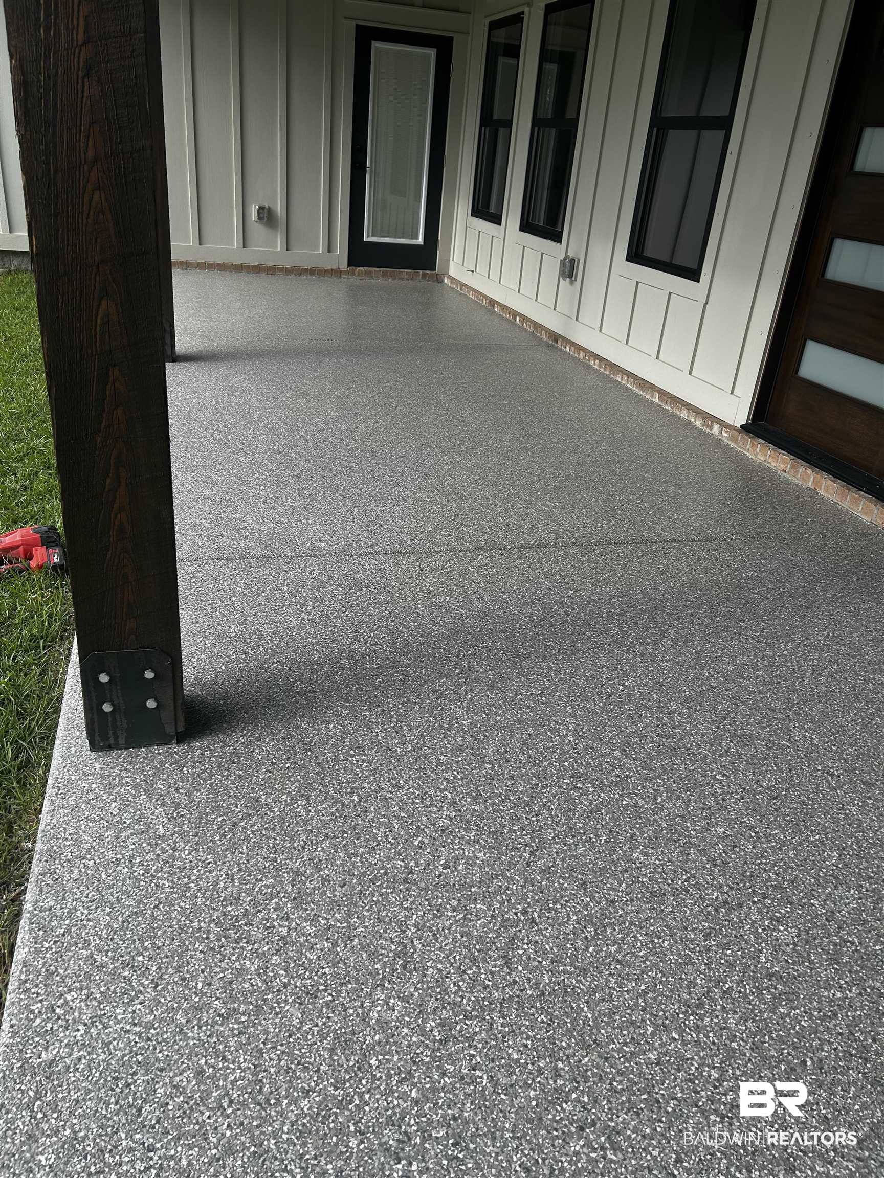13066 Gopher Court Elberta, AL 36530 - Photo 38 of 38 Covered patio featuring a speckled coating finish.
