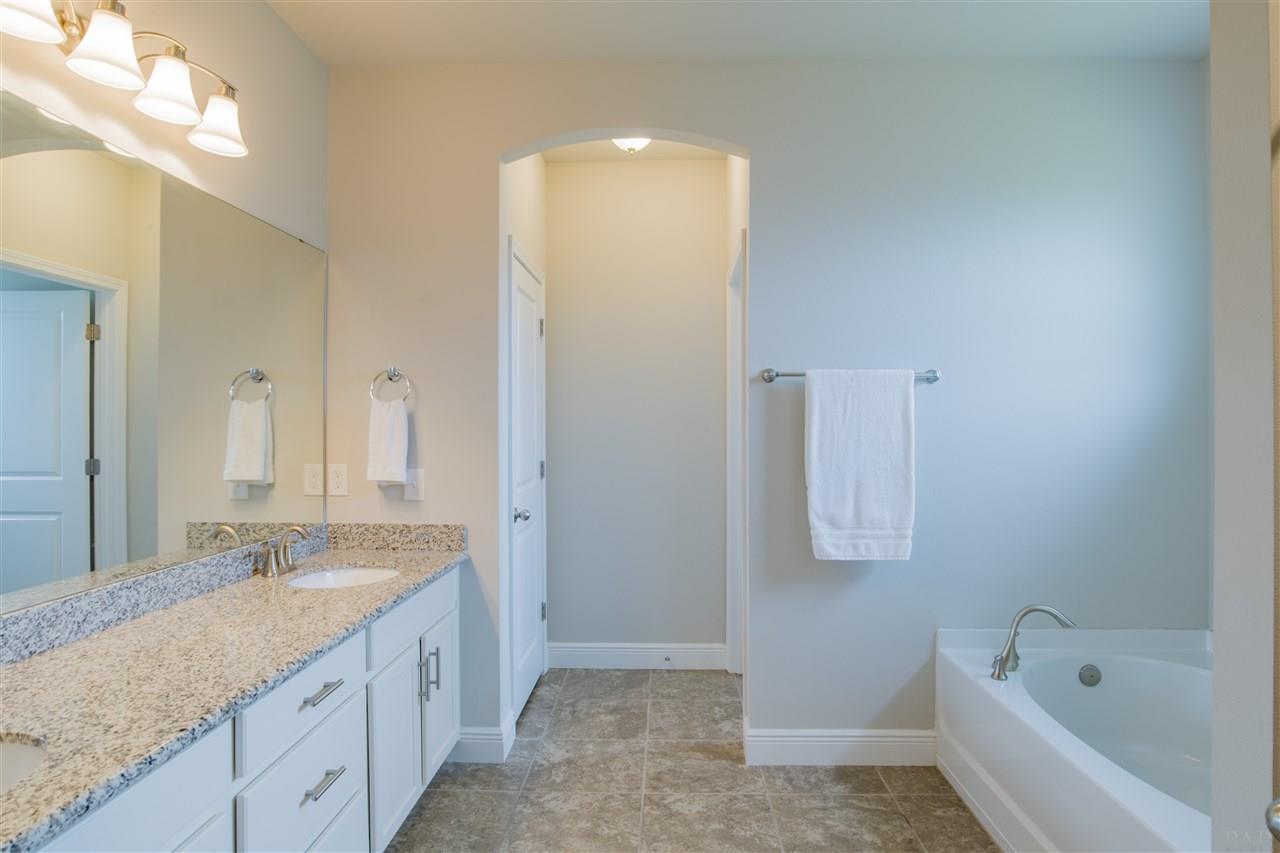 1534 Redfish Point Road Gulf Breeze, FL 32563 - Photo 17 of 37 Granite in the bathrooms too!