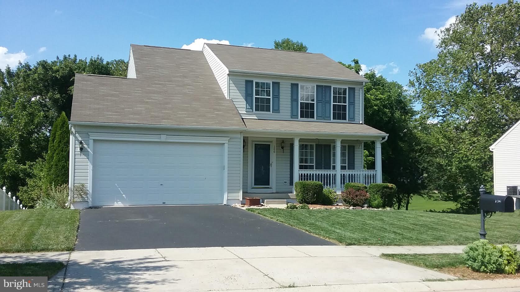 106 Stone Run Drive Rising Sun, MD 21911 - Photo 1 of 16 a front view of a house with a garden