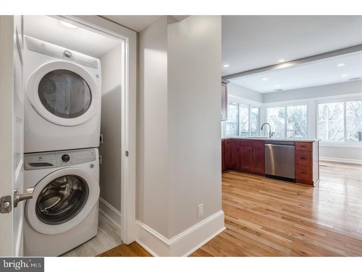 309-311 Warwick Road Haddonfield, NJ 08033 - Photo 11 of 12 a view of a bedroom with washer and dryer