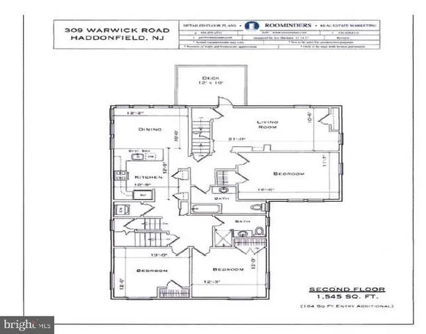 $3,800 | 309-311 Warwick Road, Haddonfield, NJ 08033