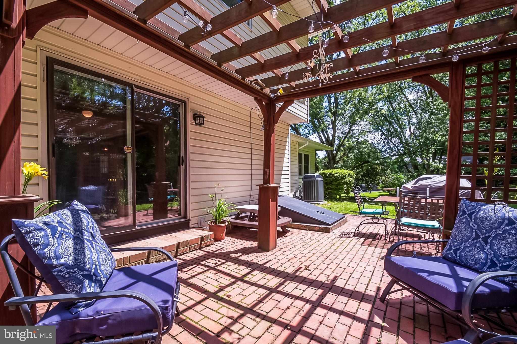231 Rhett Lane Elkton, MD 21921 - Photo 32 of 40 Brick patio with pergola