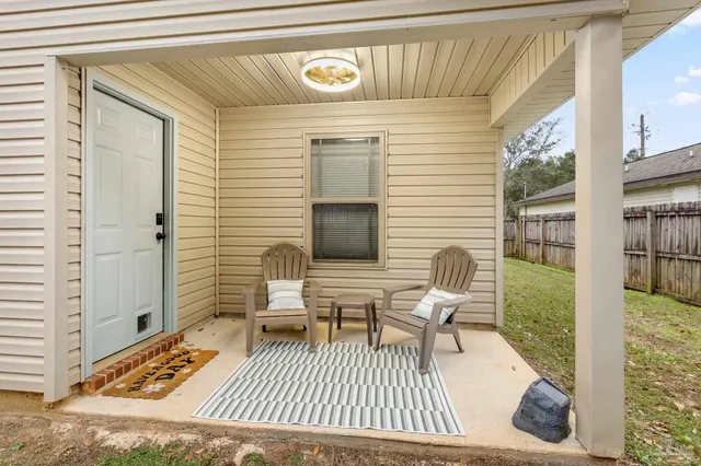 a view of deck with patio