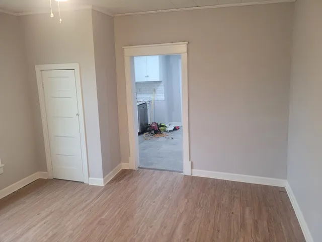 wooden floor in an empty room