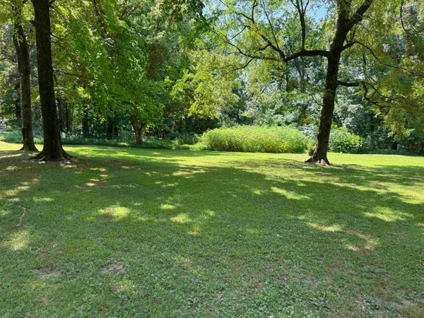 a view of outdoor space with deck and yard