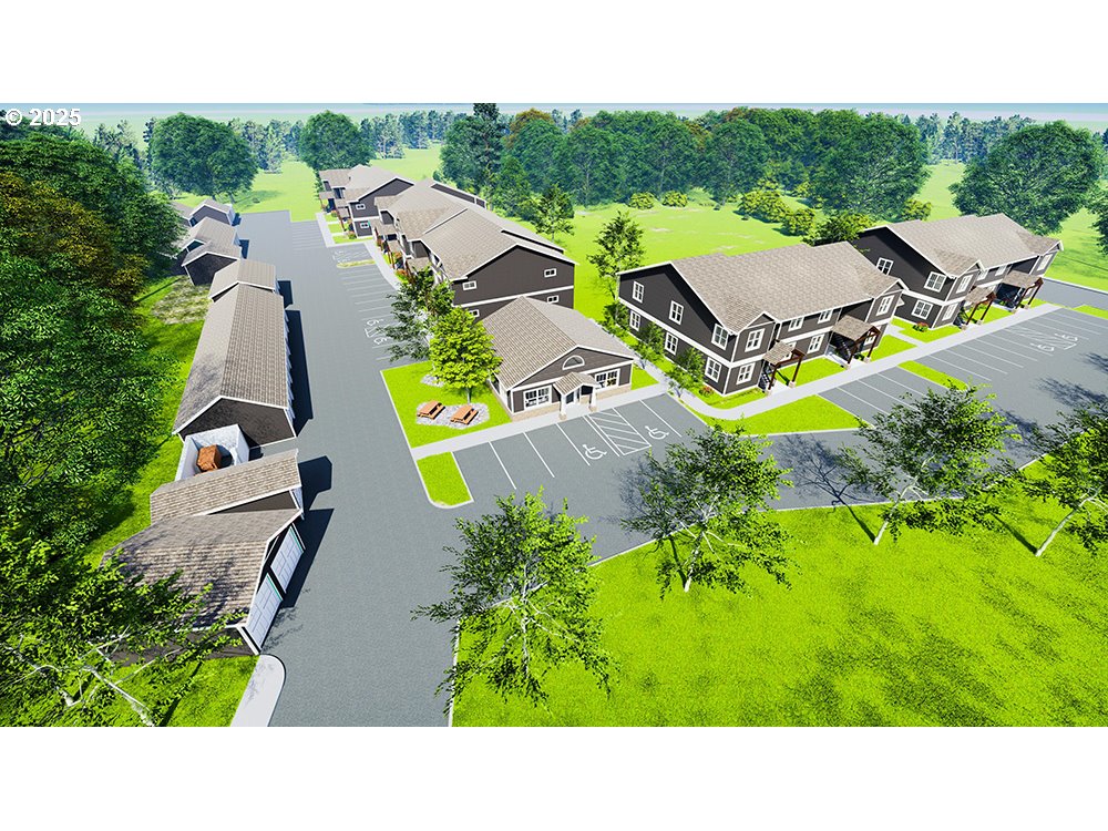 840 Airport Road Southeast Albany, OR 97322 - Photo 2 of 4 a aerial view of a house with a garden