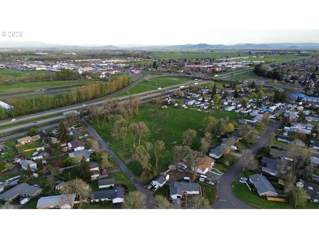 a view of city and mountain