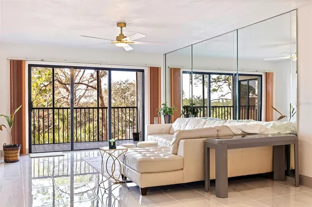 a bathroom with a double vanity sink and mirror