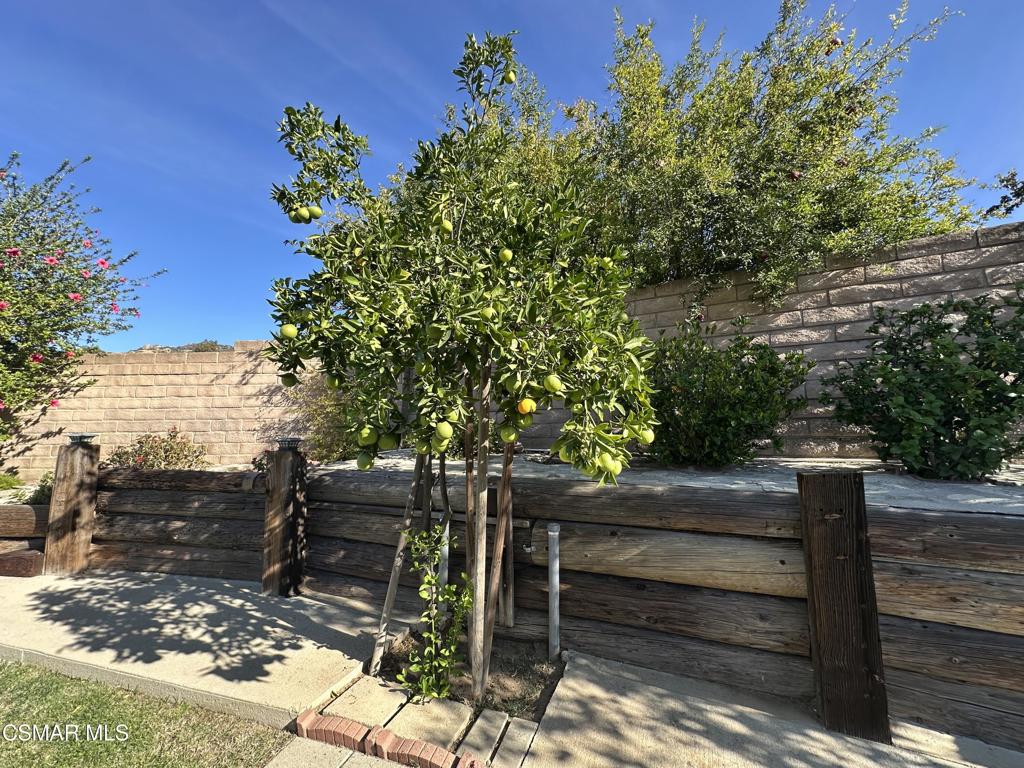 6495 Hope Street Simi Valley, CA 93063 - Photo 32 of 33 a view of a backyard with sitting area