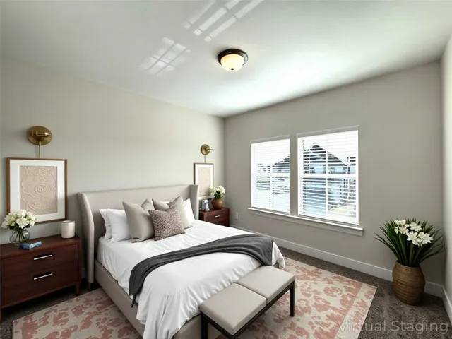 a view of room and window