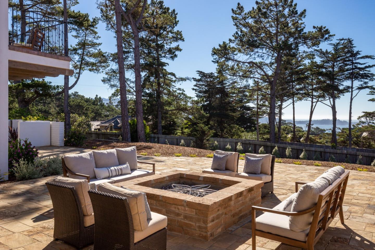 1605 Sonado Road Pebble Beach, CA 93953 - Photo 13 of 33 a view of city from roof with seating area