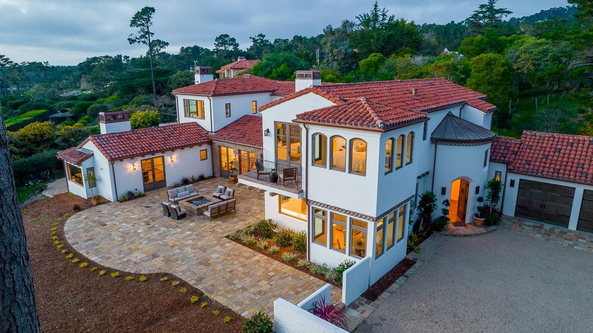 1605 Sonado Road Pebble Beach, CA 93953 - Photo 3 of 33 an aerial view of a house