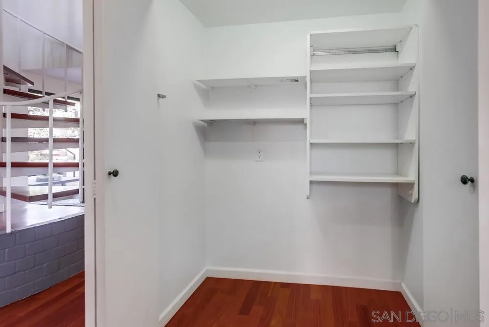 141 Sea Cliff Way Del Mar, CA 92014 - Photo 27 of 65 a view of walk in closet with empty racks