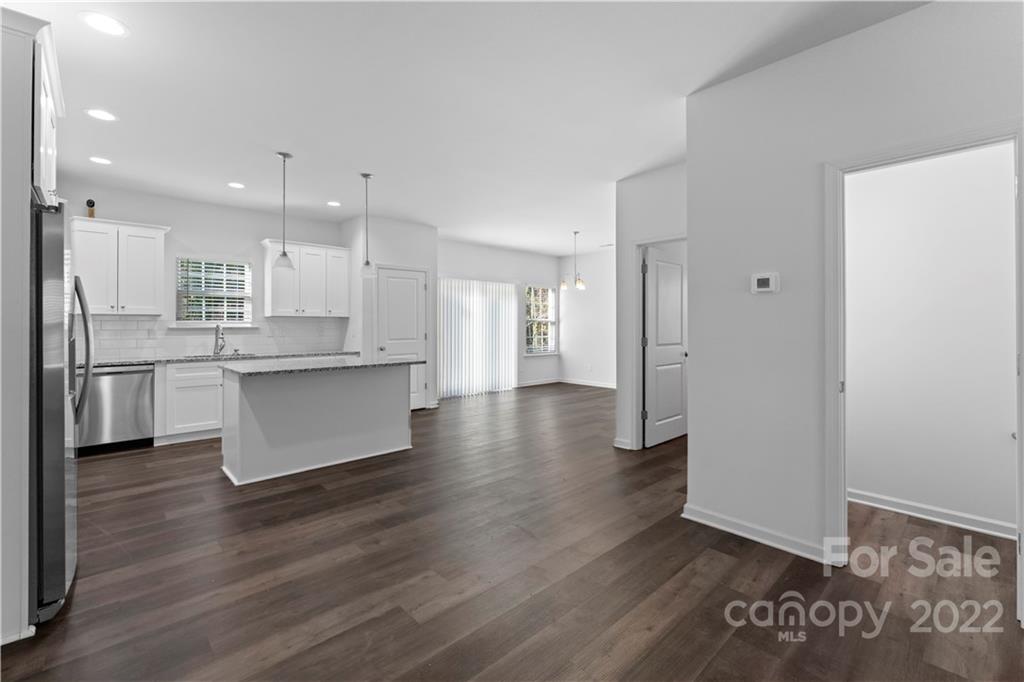 808 McDonald Road Charlotte, NC 28214 - Photo 10 of 30 a view of kitchen view wooden floor and kitchen