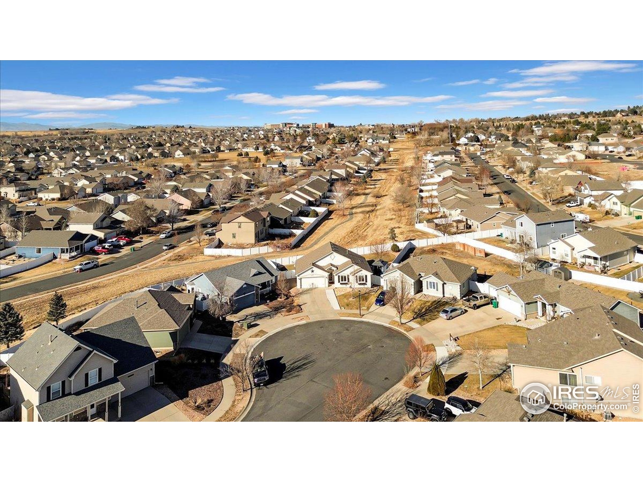 3411 Riesling Court Evans, CO 80634 - Photo 26 of 43 an aerial view of a