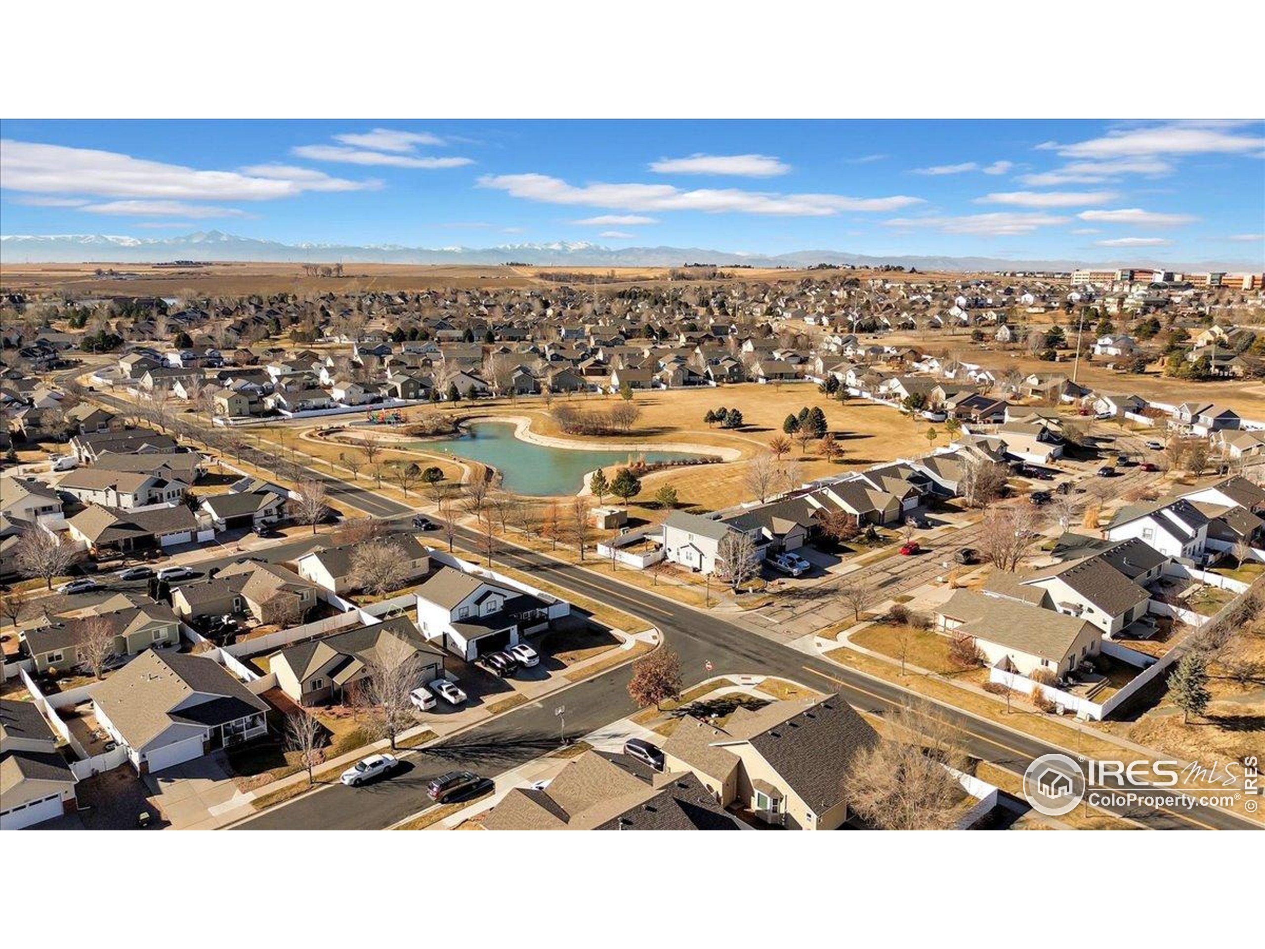 3411 Riesling Court Evans, CO 80634 - Photo 32 of 43 an aerial view of multiple house