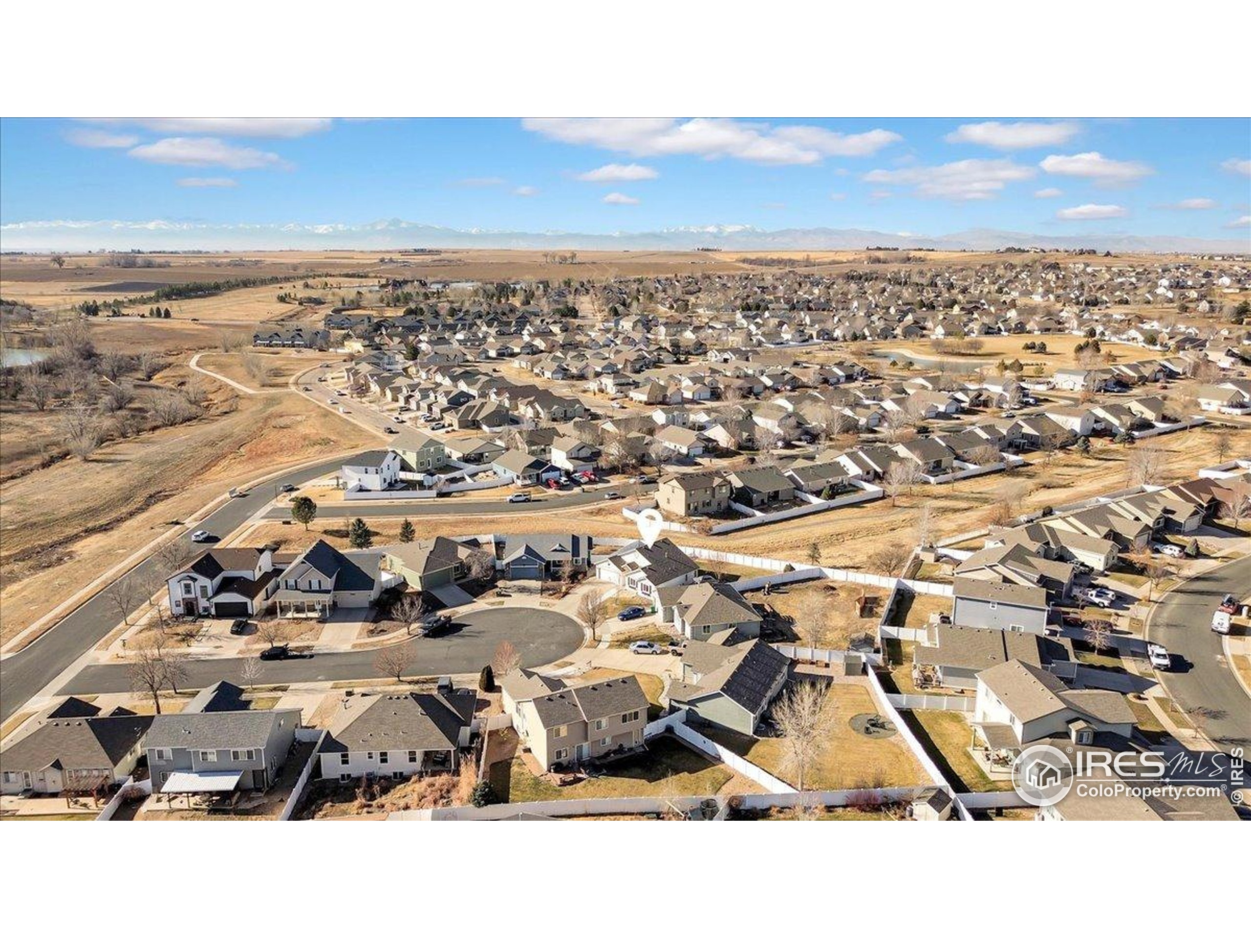 3411 Riesling Court Evans, CO 80634 - Photo 41 of 43 an aerial view of multiple house