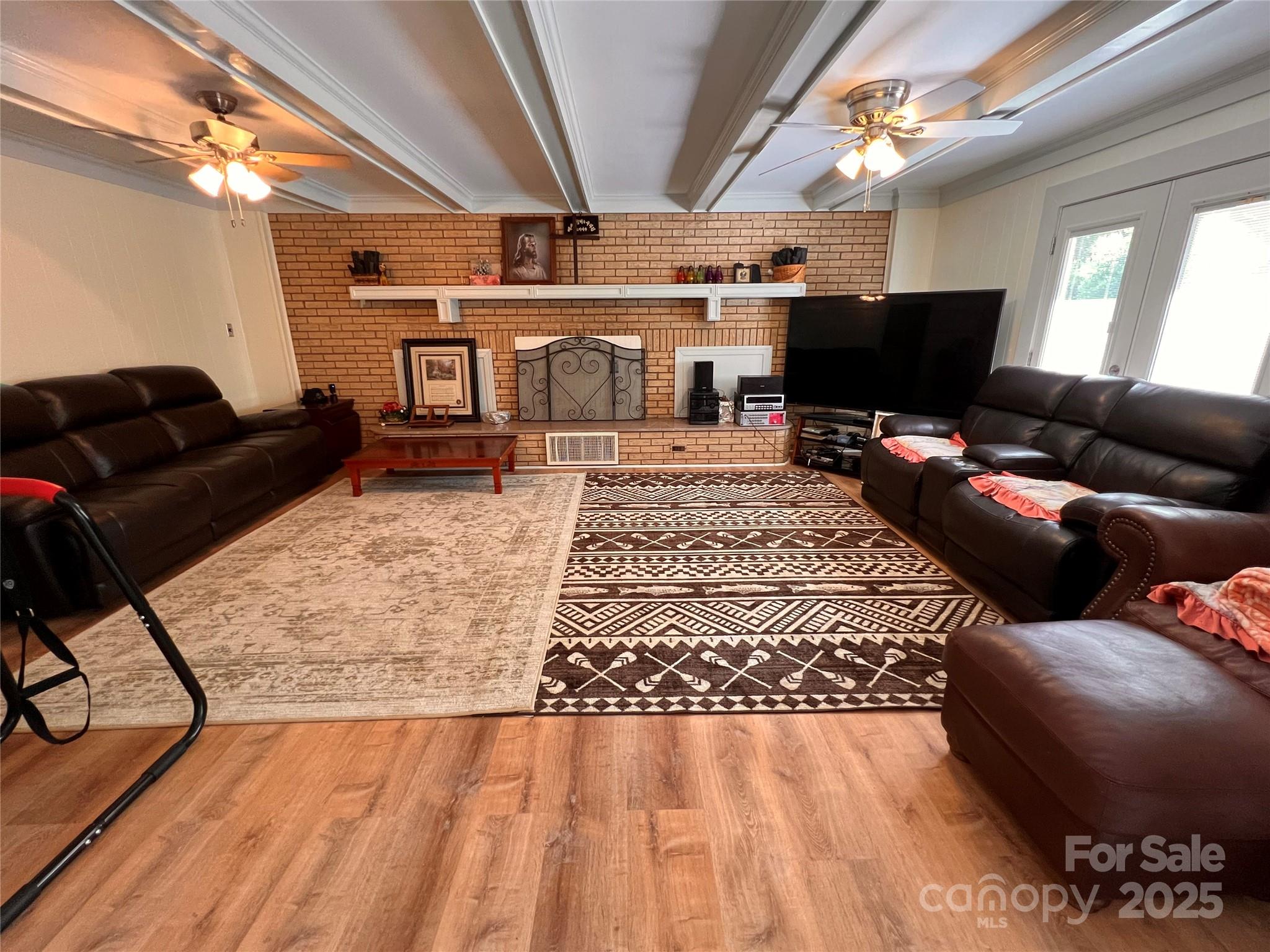 1940 Rock Hill Church Road Indian Trail, NC 28079 - Photo 29 of 46 a living room with furniture and a flat screen tv