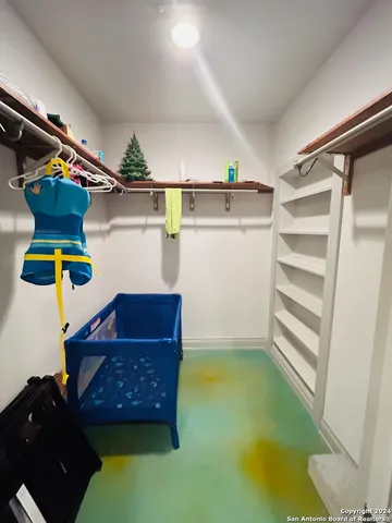 a room with storage and utility