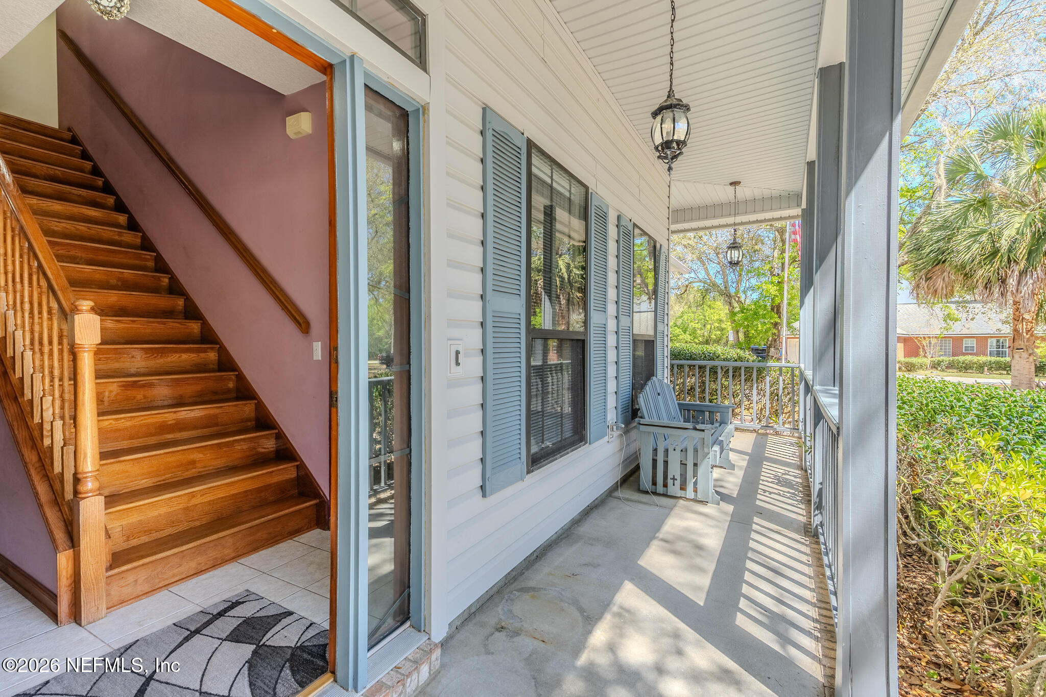 1801 Lake Road Jacksonville, FL 32226 - Photo 39 of 72 a view of a balcony with wooden floor and outdoor space
