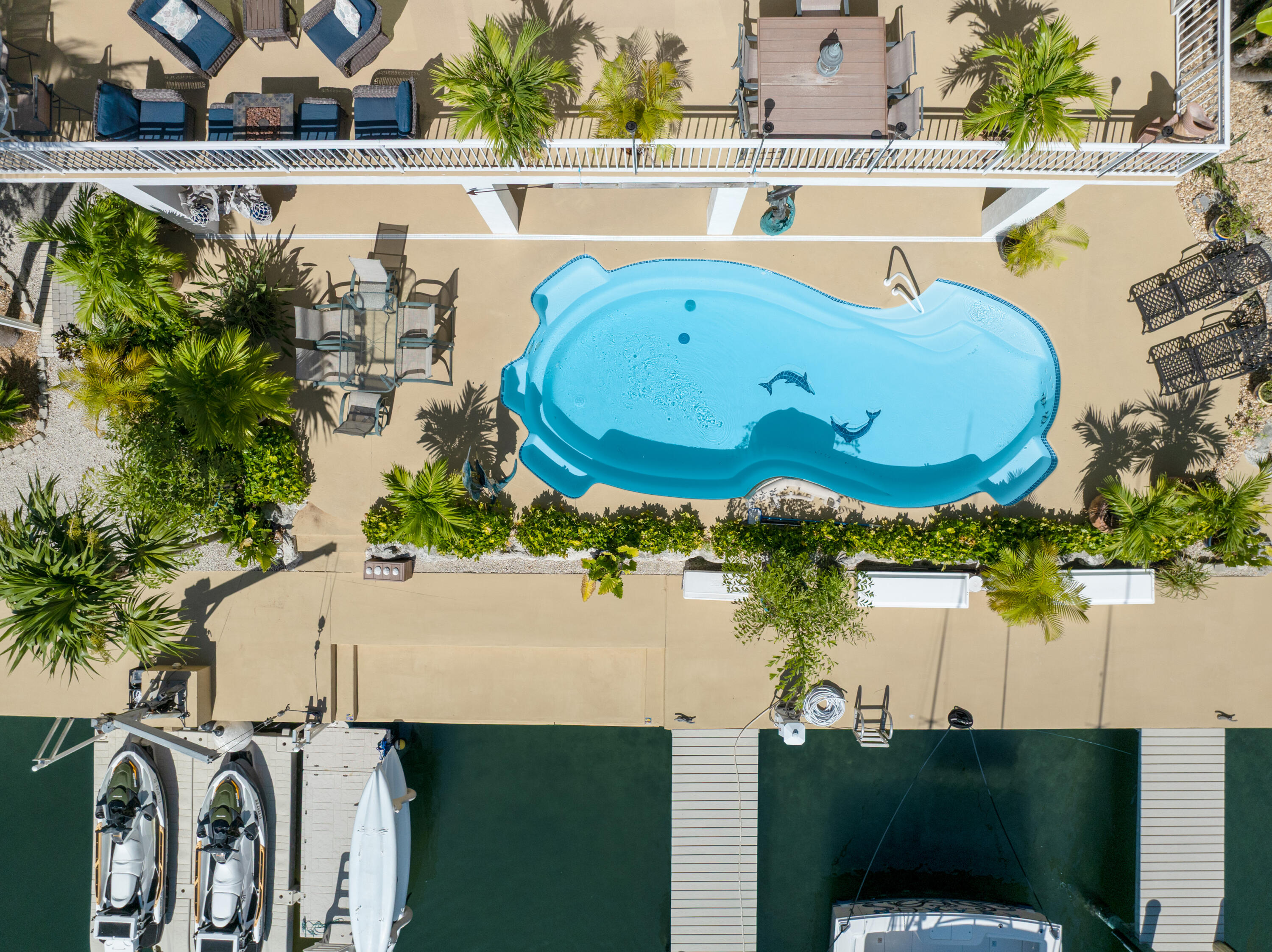 14 Ave F Marathon, FL 33050 - Photo 67 of 69 Aerial view pool