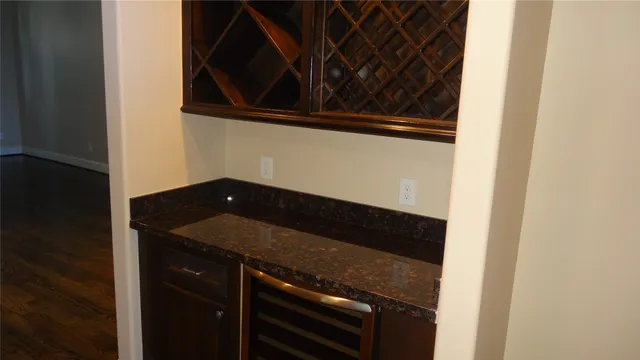 a close view of oven