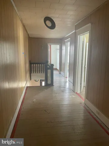 a view of a hallway with interior of the house