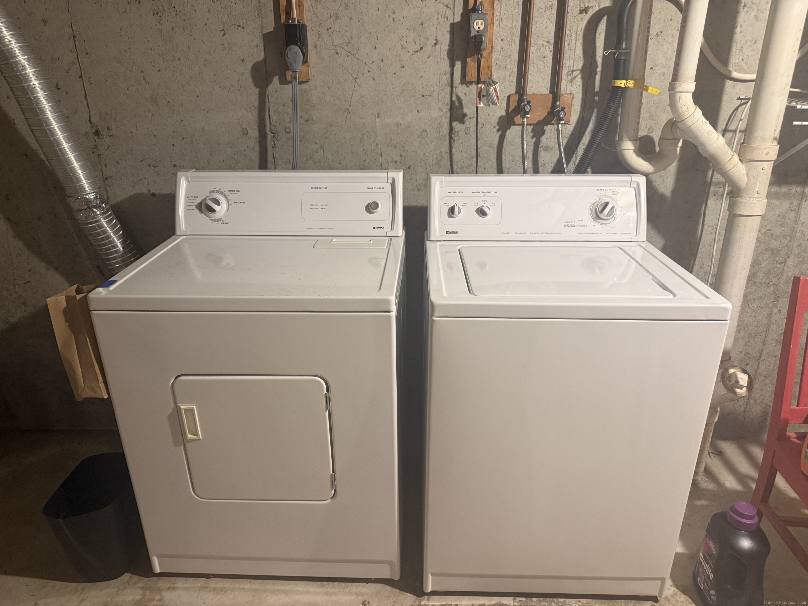 87 Gerrish Avenue, Unit T2 East Haven, CT 06512 - Photo 11 of 12 a utility room with dryer and washer