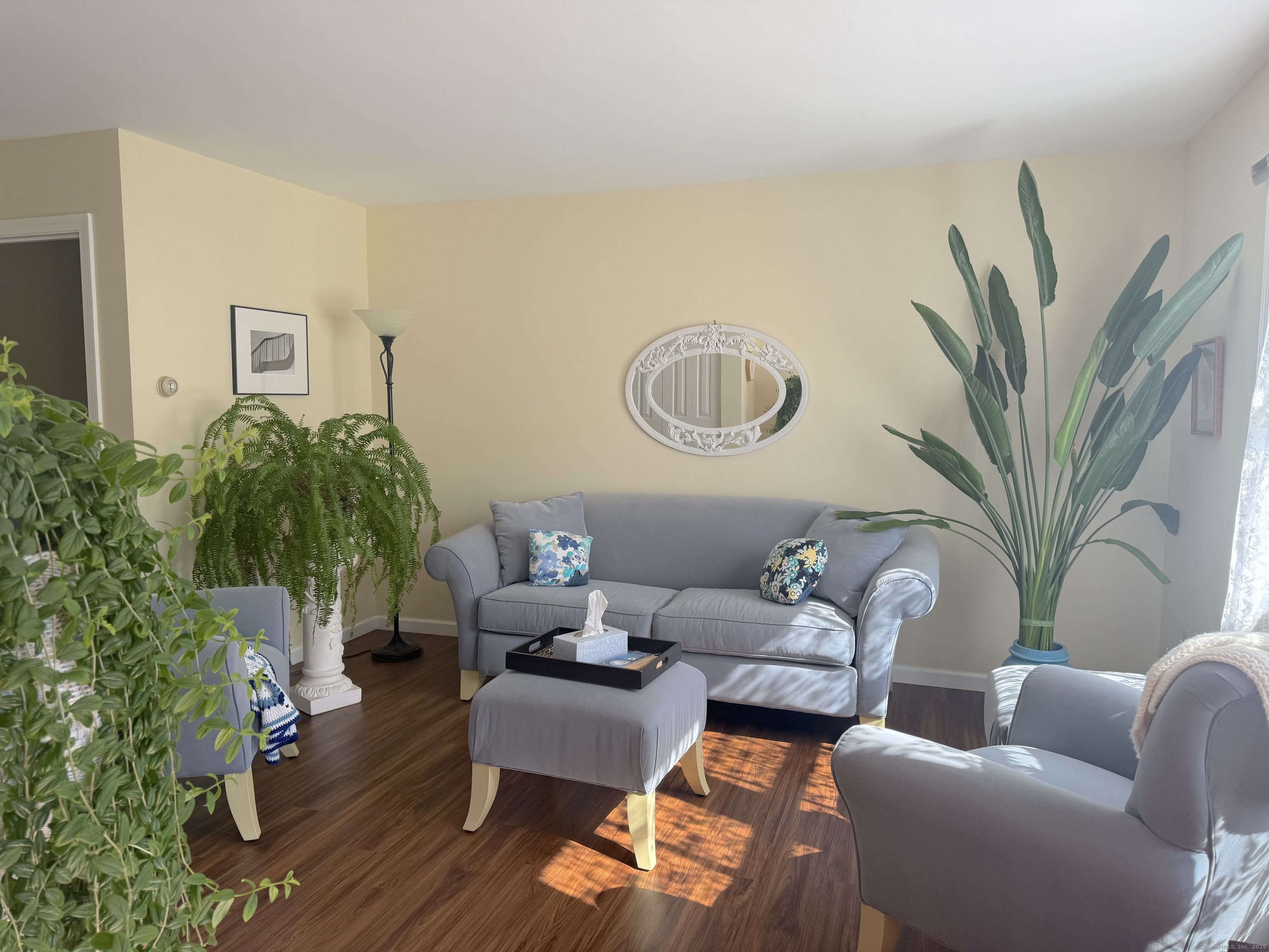 87 Gerrish Avenue, Unit T2 East Haven, CT 06512 - Photo 7 of 12 a living room with furniture and a potted plant