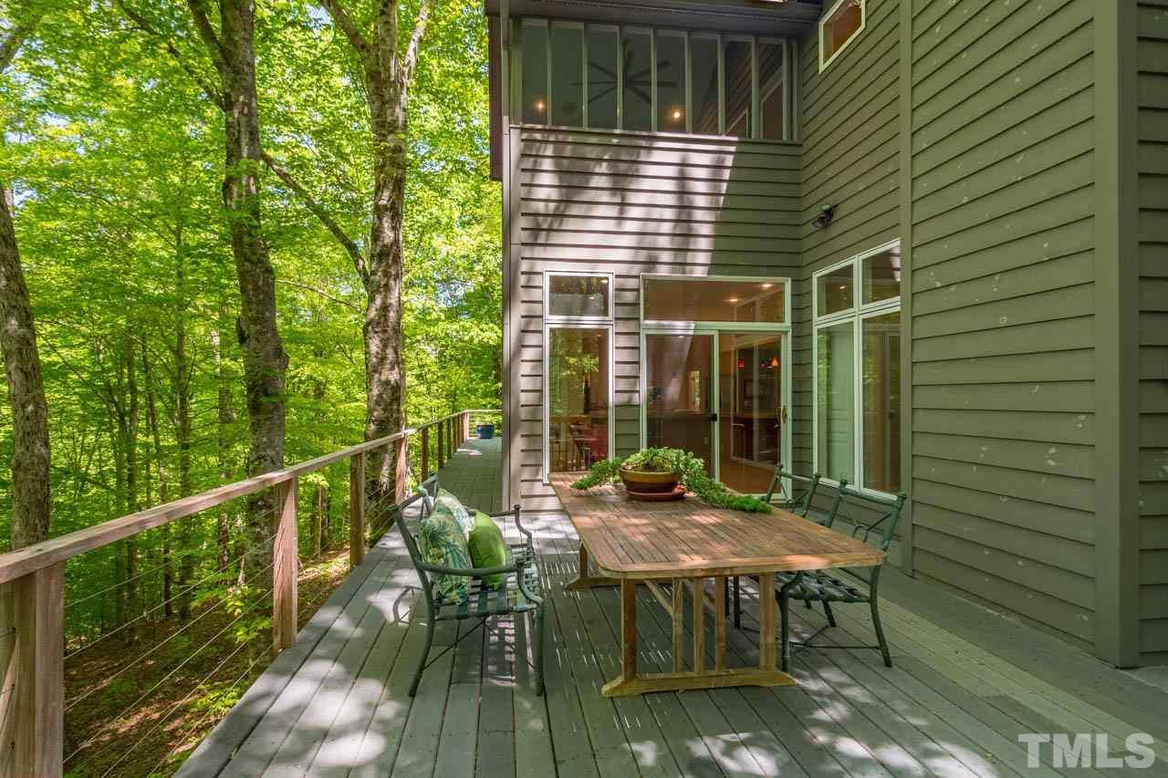 5415 Taproot Lane Durham, NC 27705 - Photo 15 of 30 a view of balcony with furniture and outdoor seating