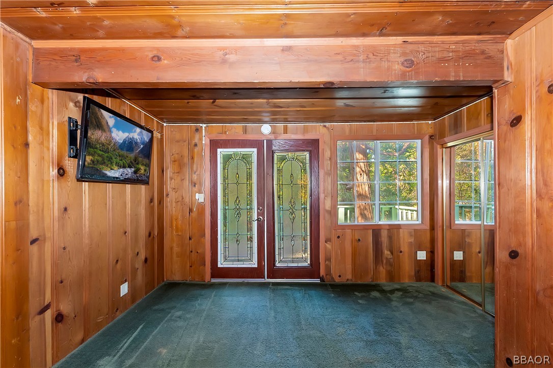 24020 Bowl Road Crestline, CA 92325 - Photo 15 of 35 a view of an empty room with a window