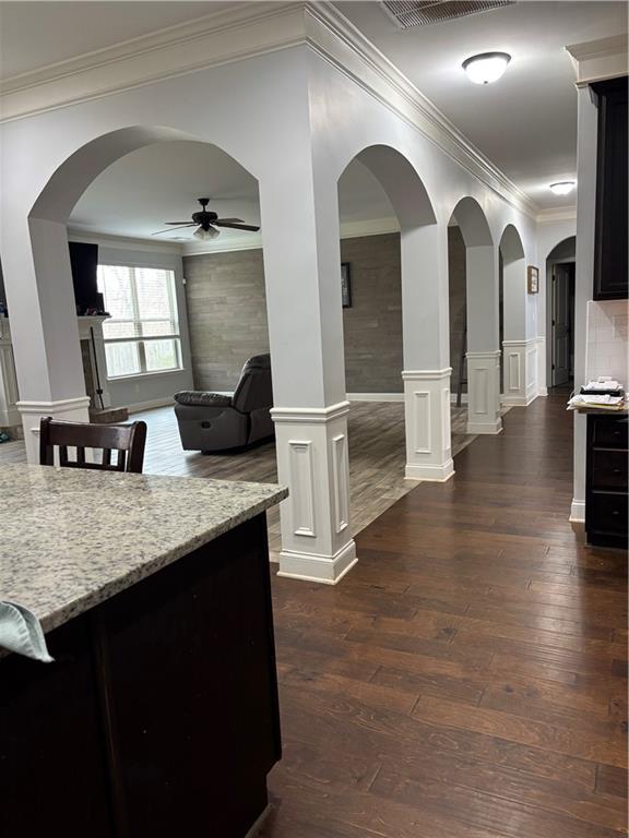 328 Vantage Point Locust Grove, GA 30248 - Photo 11 of 33 a view of living room with furniture and wooden floor