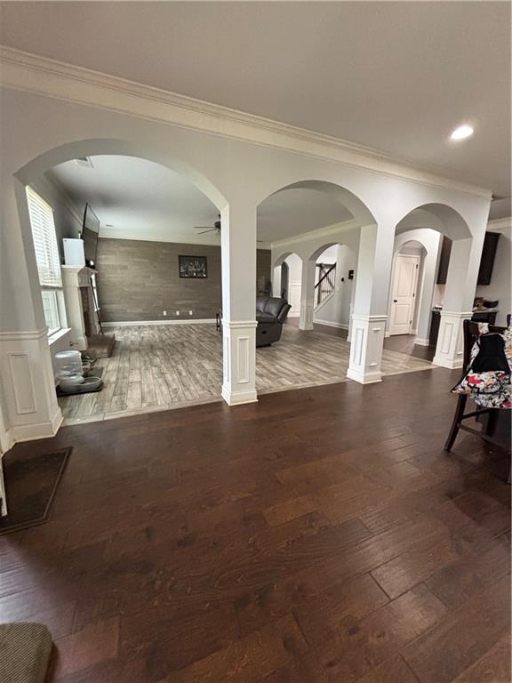 328 Vantage Point Locust Grove, GA 30248 - Photo 8 of 33 a view of a livingroom with wooden floor