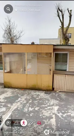 a view of livingroom with window