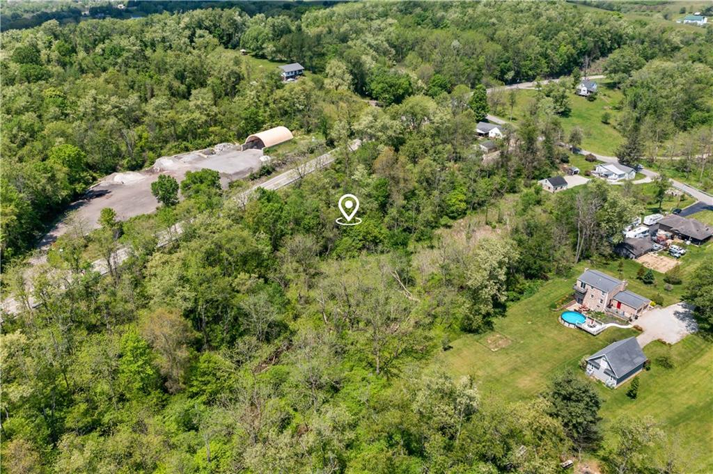 20 Coleman Road McDonald, PA 15057 - Photo 14 of 39 an aerial view of residential house with outdoor space and trees all around