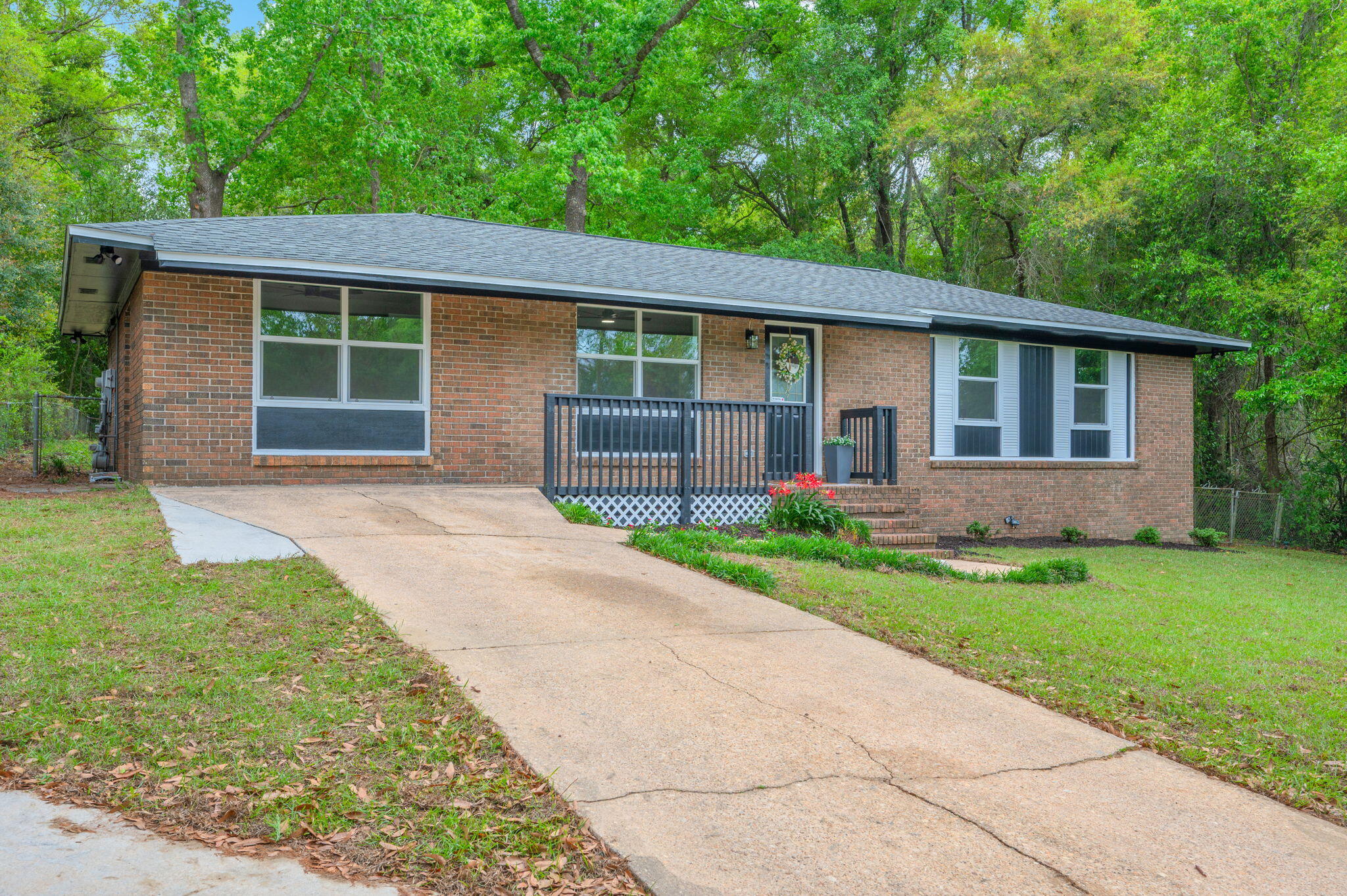 128 Salvadore Drive Crestview, FL 32536 - Photo 2 of 30 front view of a house with a yard