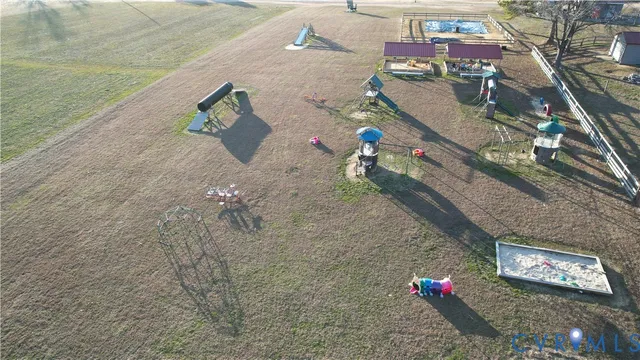 a view of a forest with trees