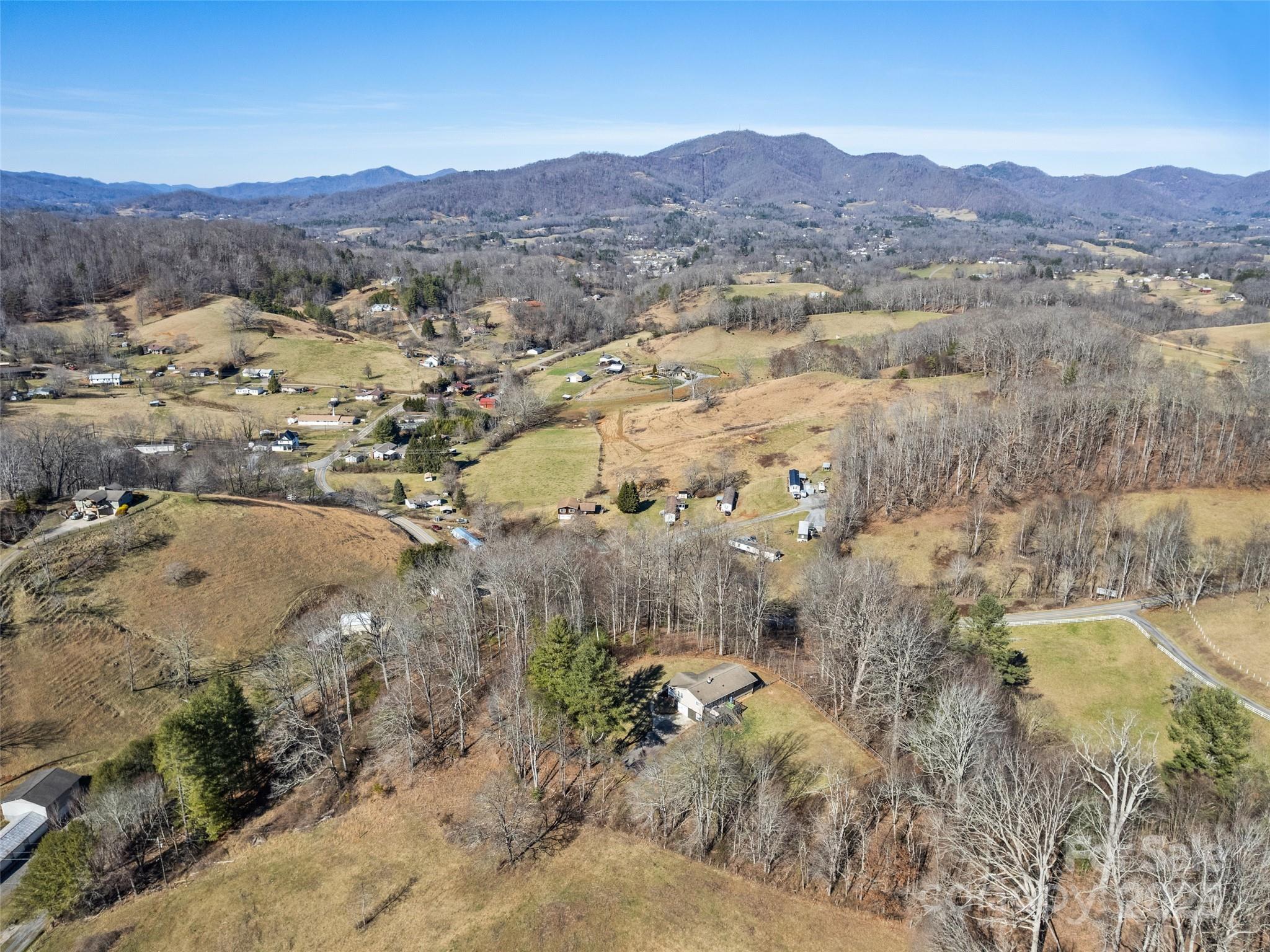 200 Stamey Cove Road Clyde, NC 28721 - Photo 8 of 36 a view of a city with mountain