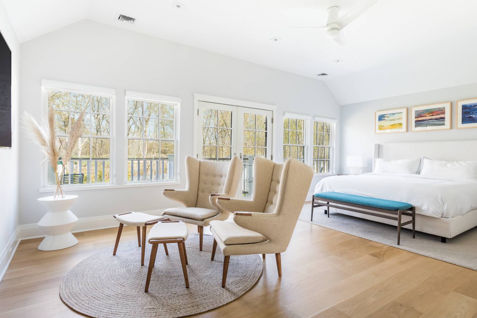 425 Main Street Sag Harbor, NY 11963 - Photo 14 of 26 a living room with furniture and a large window