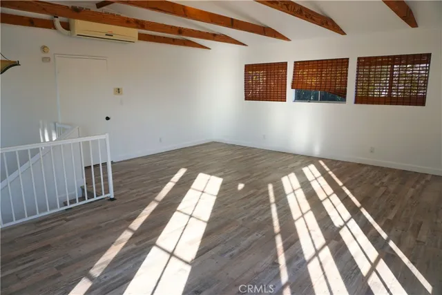 a view of wooden floor