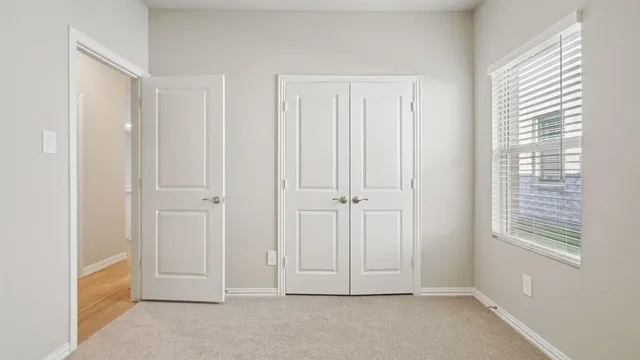 a view of room with window