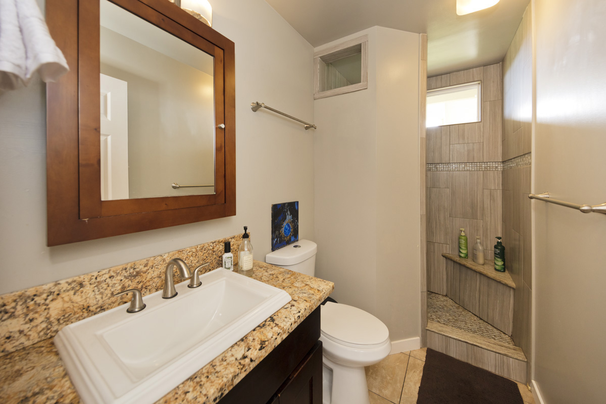 12-1098 Kaimu-Makena Homestead Road Pahoa, HI 96778 - Photo 18 of 29 a bathroom with a sink toilet and mirror