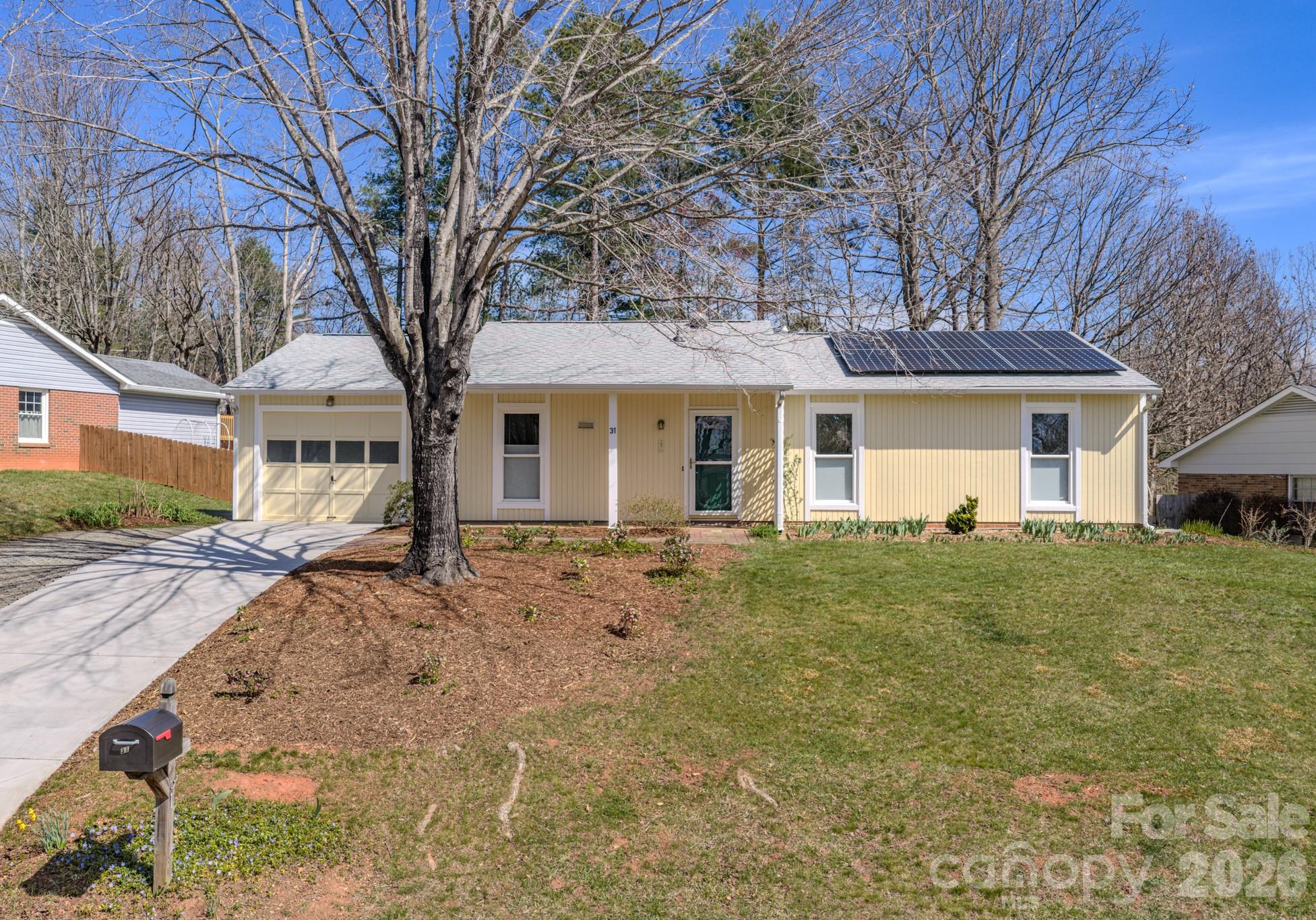 31 Knoll Ridge Drive Asheville, NC 28804 - Photo 1 of 30 front view of a house with a yard